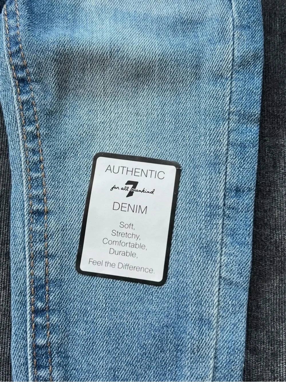 NWT 7 For All Mankind Girls Fleece Pullover and Jeans Set Size 12 Months